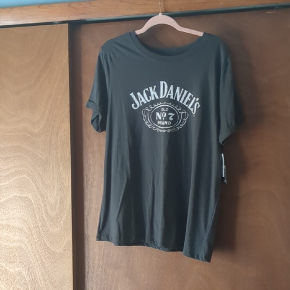 Torrid Size 0 Large Gray Jack Daniels Old No. 7 Whiskey T Shirt - Picture 1 of 7